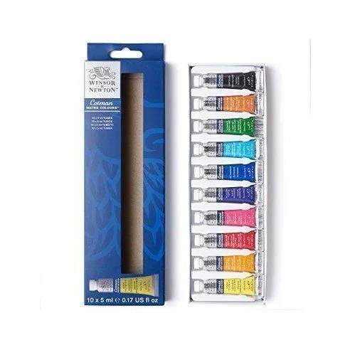 W&N COTMAN WATERCOLOUR 10X5ML ACCESS SET — image 1
