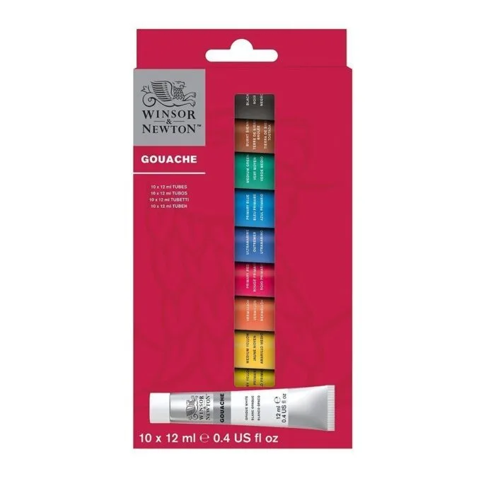 W&N GOUACHE COLOUR 10X12ML ACCESS SET — image 1