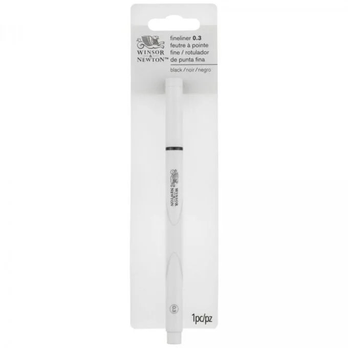 W&N FINELINER BLACK BLISTER 0.3 — image 1