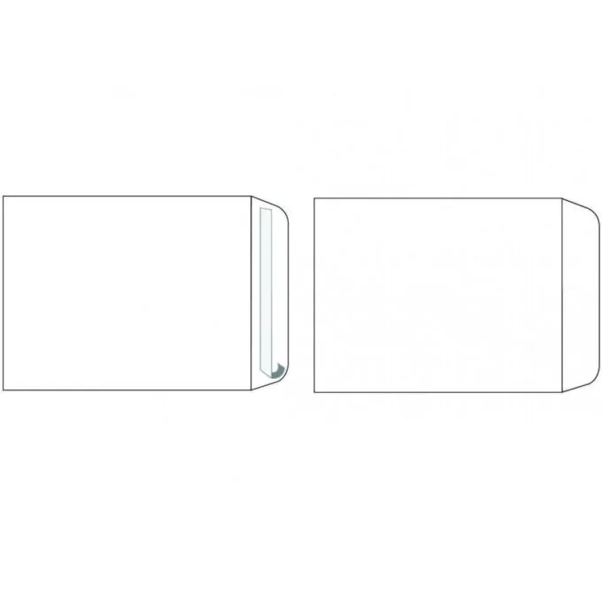 GOLDEN PRIME - WHITE POCKET ENV. P&S 324X229MM 90GSM - 50 PCS PACK — image 1