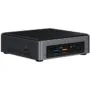 Intel NUC 7th Gen, Core i3-7100U DC 2.40GHz, 2x DDR4 1.2V SODIMM (max 32GB), NVMe/SATA M.2 SSD (42/80mm), Intel 4K HD Graphics 620 (1x DP via USB-C + 1x 4K HDMI), Microphone, 7.1 Audio, (2+2)xUSB 3.0, 1xLAN GbE, IR, WiFi 8265 AC + BT 4.2