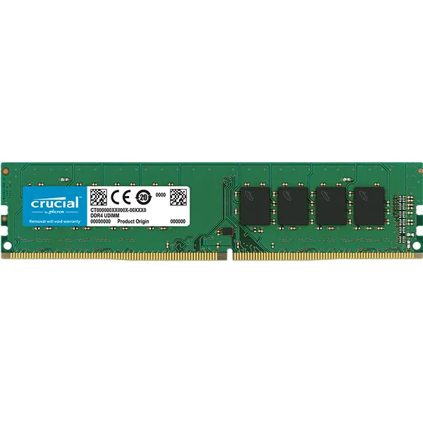Crucial DRAM 8GB DDR4 2666 MT/s (PC4-21300) CL19 SR x8 Unbuffered DIMM 288pin — image 1