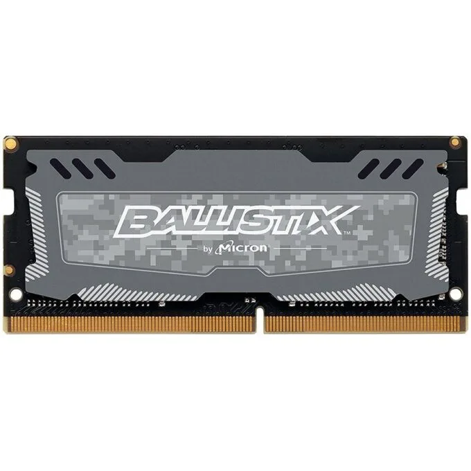 Crucial DRAM 16GB DDR4 2666 MT/s (PC4-21300) CL16 DR x8 Unbuffered SODIMM 260pin Ballistix Sport LT DDR4 SODIMM - Grey — image 1
