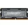 Crucial DRAM 16GB DDR4 2666 MT/s (PC4-21300) CL16 DR x8 Unbuffered SODIMM 260pin Ballistix Sport LT DDR4 SODIMM - Grey