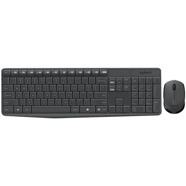 LOGITECH MK235 Wireless Combo - GREY - HRV-SLV-SRB — image 1