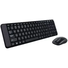 LOGITECH MK220 Wireless Combo - BLACK - UK
