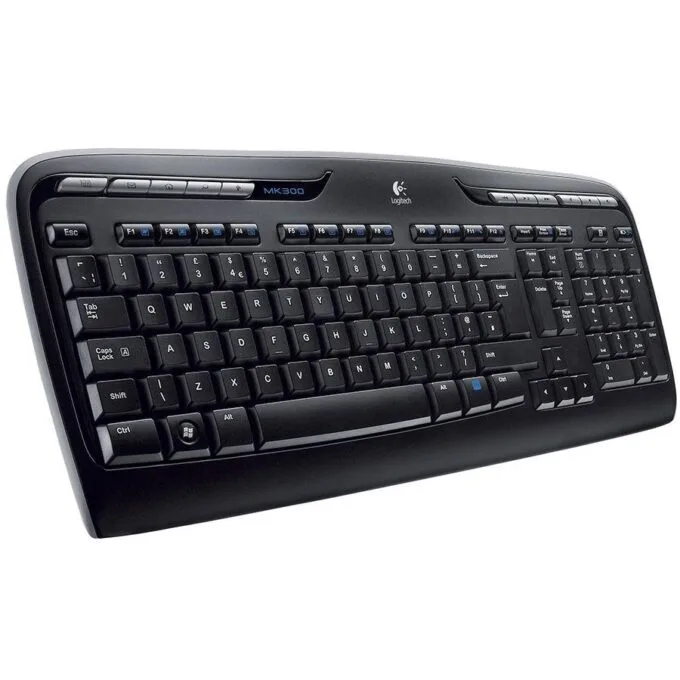 LOGITECH MK330 Wireless Combo - BLACK - FRA — image 1