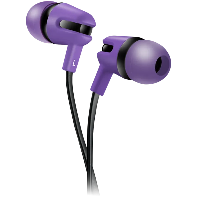 CANYON headphones SEP-4 Mic Flat 1.2m Violet — image 1