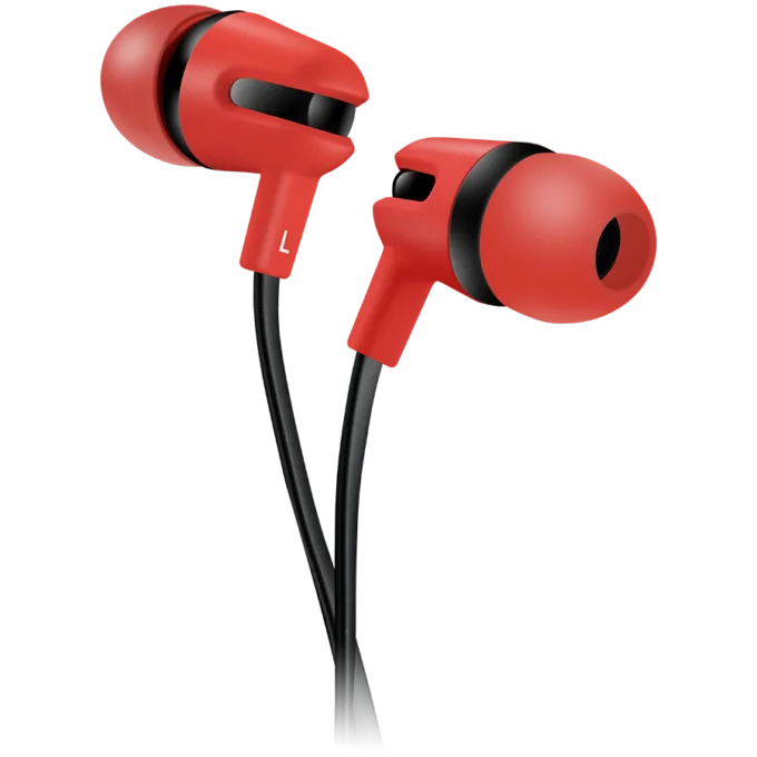 CANYON headphones SEP-4 Mic Flat 1.2m Red — image 1