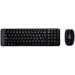LOGITECH MK220 Wireless Combo - BLACK - GREEK
