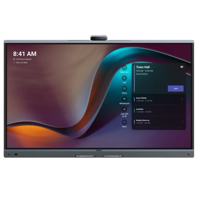 Yealink MeetingBoard Pro 65" for Teams/BYOD 4K Interactive Display | AI Triple-Eye Camera 50MP | AI Enhanced Audio MB65Pro-A02 — image 2