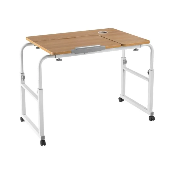 Lumivida Computer Tray Desk Mobile Height & Width Adjustable 60x80cm FWS10-1 — image 1