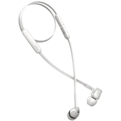 TCL In-ear Bluetooth Headset, Strong Bass, Frequency of response: 10-22K, Sensitivity: 107 dB, Driver Size: 8.6mm, Impedence: 16 Ohm, Acoustic system: closed, Max power input: 20mW, Connectivity type: Bluetooth only (BT 5.0), Color Ash White