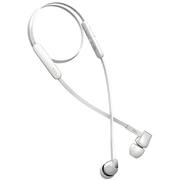 TCL In-ear Bluetooth Headset, Strong Bass, Frequency of response: 10-22K, Sensitivity: 107 dB, Driver Size: 8.6mm, Impedence: 16 Ohm, Acoustic system: closed, Max power input: 20mW, Connectivity type: Bluetooth only (BT 5.0), Color Ash White — image 1