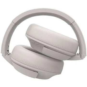 TCL Over-Ear Bluetooth Headset, HRA, slim fold, Frequency of response: 9-40K, Sensitivity: 100 dB, Driver Size: 40mm, Impedence: 24 Ohm, Acoustic system: closed, Max power input: 50mW, Bluetooth (BT 5.0) & 3.5mm jack, Hi-Res Audio,Color Cement Gray — image 2
