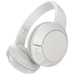 TCL On-Ear Bluetooth Headset, Strong BASS, flat fold, Frequency: 10-22K, Sensitivity: 102 dB, Driver Size: 32mm, Impedence: 32 Ohm, Acoustic system: closed, Max power input: 30mW, Connectivity type: Bluetooth only (BT 4.2), Color Ash White