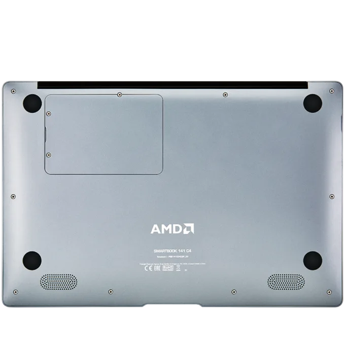 Prestigio SmartBook 141 C4, 14.1"(1920*1080) IPS, Windows 10 Pro, up to 2.2GHz DC AMD A4-9120e, 4/64GB, BT 4.0, WiFi, USB 3.0, USB 2.0, USB Type-C, HDD 2.5" slot, MicroSD card slot, mini HDMI, 0.3MP cam, Backlit Keyboard, EN+CZ+SK kbd, 7.4V@4800mAh bat, Dark grey — image 6