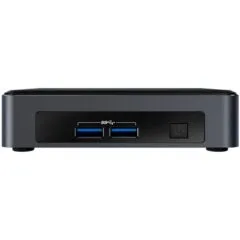 Intel 24x7 qualified NUC 7th Gen, Core i3-7100U Dual Core 2.40GHz, 2x DDR4 1.2V SODIMM (max 32GB), NVMe/SATA M.2 SSD (80mm), Intel 4K HD Graphics 640 (Dual HDMI 2.0a (4K 60Hz, HDR), w/HDCP2.2), 7.1 Audio via HDMI/DP, (2+2)xUSB 3.0, 1xLAN GbE, WiFi 8265AC + Bluetooth 4.2, VESA mount, 24x7 qualified, brown box