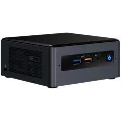 Intel NUC 8th Gen Optane Memory ready,i5-8259U,2xDDR4 1.2V SODIMM,NVMe/SATA M.2 SSD (42/80mm)+2.5" SATA SSD/HDD,4K Iris 655, SDXC slot,7.1 Audio via HDMI/DP+Combo Jack+Dual Mic on FP,(2+2)xUSB 3.1,1xLAN GbE,IR,WiFi 9560 AC+BT v5,VESA mount, KB