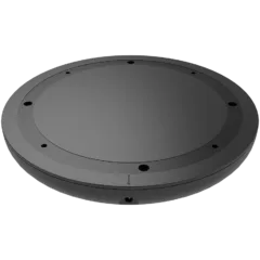 Prestigio ReVolt A2, 5W hidden wireless charger with magnetic sticker, silent, works through glass, wood, plastic, or granite up to 40 mm thick, suitable for all gadgets that support Qi wireless charging standard, black color.