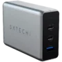 SATECHI 100W USB-C PD Compact Charger- EU ( x2 Type-C / x1 Type-A) (space gray)