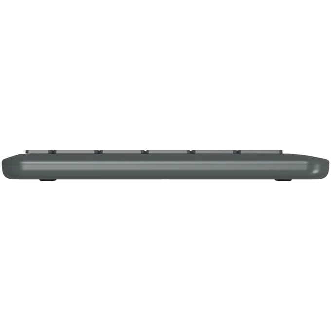 Prestigio Click&Touch 2, wireless multimedia smart keyboard with touchpad embedded into keys, auto-switch between keyboard and touchpad modes, touch multimedia sliders, left and right physical "mouse" buttons, connects up to 5 devices via Bluetooth and Type-C, Clevetura App. KB layout: ENG, color: space grey — image 6