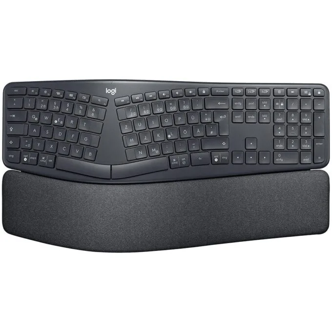 LOGITECH K860 ERGO Bluetooth keyboard - GRAPHITE - UK — image 1