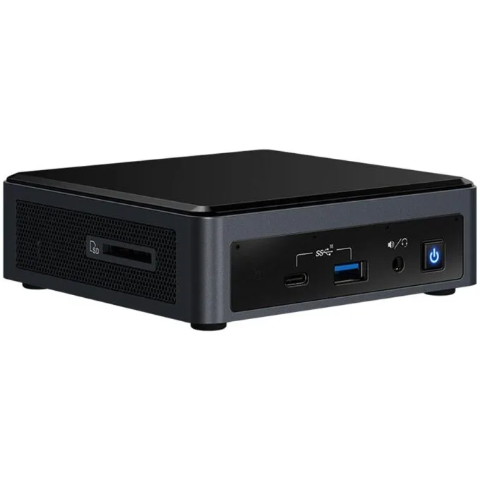 Intel NUC 10 Performance kit NUC10i3FNK with Intel Core i3-10110U,  M.2 SSD,  HDMI 2.0a; USB-C (DP1.2), w/ EU cord — image 1