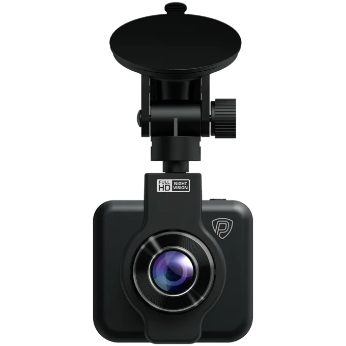 Prestigio RoadRunner 185, 2.0'' IPS (320x240) display, FHD 1920x1080@30fps, HD 1280x720@30fps, Jieli AC5601, 2 MP CMOS GC2053 image sensor, 2 MP camera, 140° Viewing Angle, Micro USB, 180 mAh, Night Vision, Motion Detection, G-sensor, Cyclic Recording, color/Black, Plastic case — image 1
