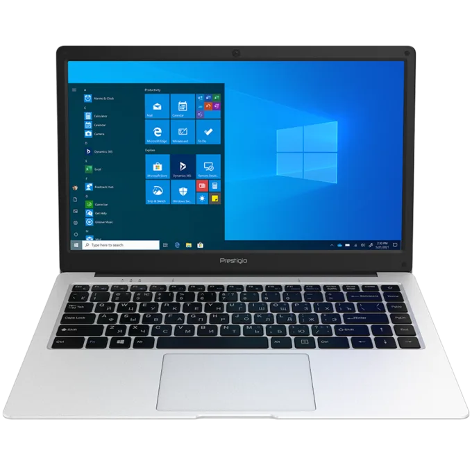 Prestigio SmartBook 141 C6, 14.1"(1366*768) TN, Windows 10 Pro, up to 2.2GHz DC AMD A4-9120e, 4/128GB, BT 4.2, WiFi, USB 3.0, USB 2.0, USB-C, HDD 2.5" slot, MicroSD card slot, mini HDMI, 0.3MP cam, EN kbd, 7.4V@5000mAh bat, Metal grey — image 2
