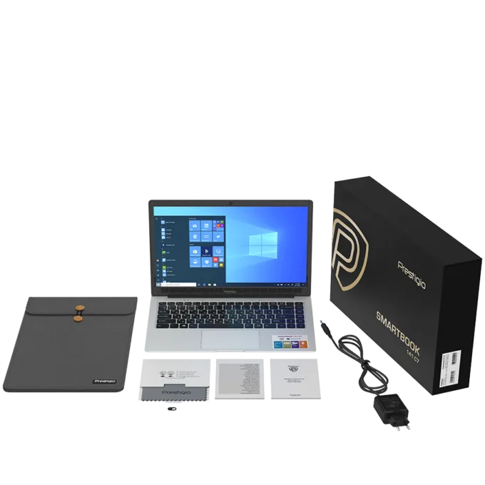 Prestigio SmartBook 141 C6, 14.1"(1366*768) TN, Windows 10 Pro, up to 2.2GHz DC AMD A4-9120e, 4/128GB, BT 4.2, WiFi, USB 3.0, USB 2.0, USB-C, HDD 2.5" slot, MicroSD card slot, mini HDMI, 0.3MP cam, EN kbd, 7.4V@5000mAh bat, Metal grey — image 16