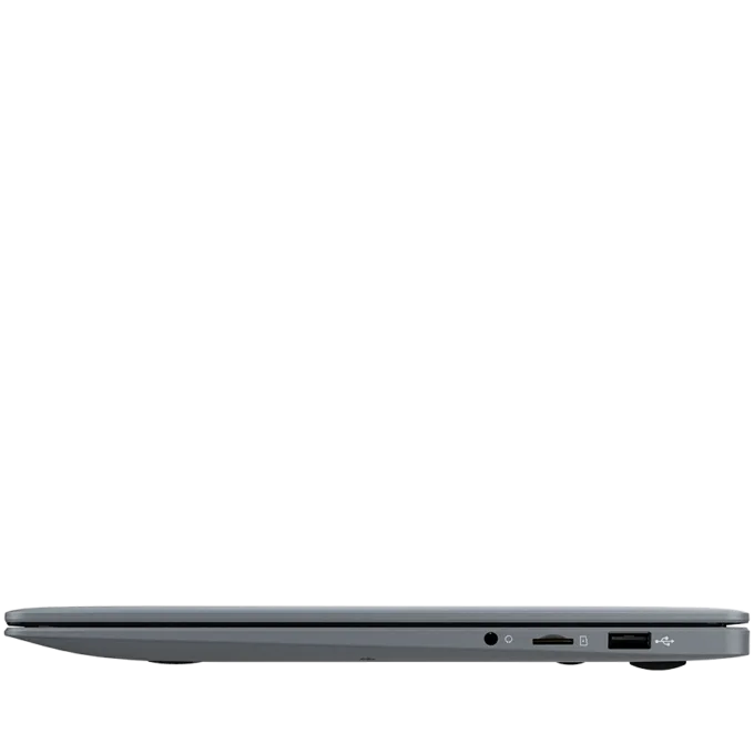 Prestigio SmartBook 141 C6, 14.1"(1366*768) TN, Windows 10 Pro, up to 2.2GHz DC AMD A4-9120e, 4/128GB, BT 4.2, WiFi, USB 3.0, USB 2.0, USB-C, HDD 2.5" slot, MicroSD card slot, mini HDMI, 0.3MP cam, EN kbd, 7.4V@5000mAh bat, Metal grey — image 8
