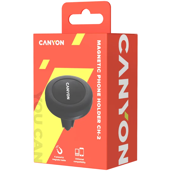 CANYON car holder CH-2 Vent Magnetic Black — image 4