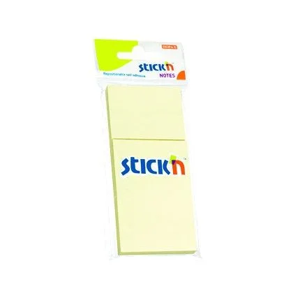 STICK N 38X55MM 3X100 SHEETS PAD YELLOW — image 1
