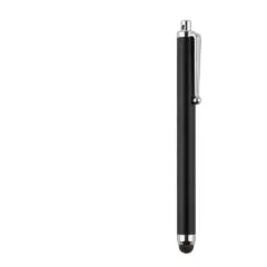 PEDEA Touchpen mit Faserspitze, schwarz; ohne Schlaufe