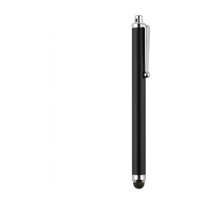 PEDEA Touchpen mit Faserspitze, schwarz; ohne Schlaufe — image 1