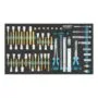 Hazet screwdriver plug-in insert set 163-603/52, Gre 4/3+ (52-part, metric and square Mae)