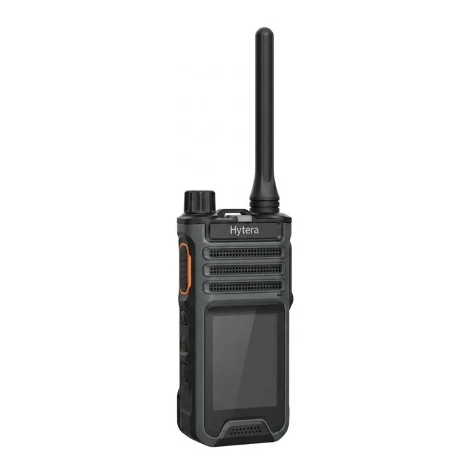 HYTERA BP515 V1 136-174 VHF IP54 mit Li-Ionen Akku 1500mAh/Desktop-Ladestation mit Netzadapter/stubby Antenne AN0160H19/Grtelclip — image 1