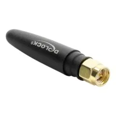 Delock LTE antenna SMA plug 1.82 dBi omnidirectional rigid black