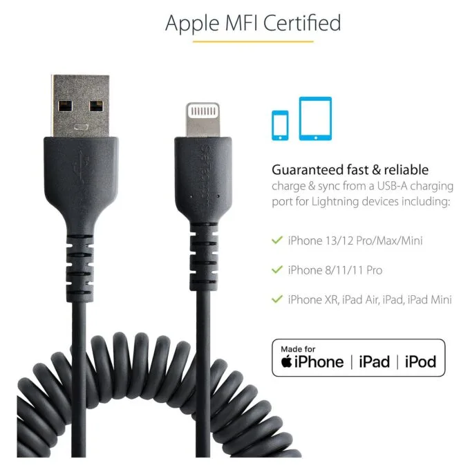 StarTech.com RUSB2ALT1MBC lightning cable — image 10