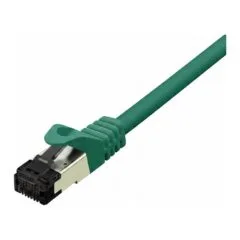 VALUE S/FTP-(PiMF-) Patchkabel Cat.8 (Class I), LSOH, Litzendraht, grn, 3 m