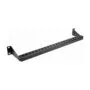 VALUE 19" rack mountable cable guide rail (horizontal), adjustable depth, 1U, black