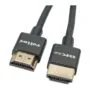 ROLINE 8K HDMI Ultra HD cable with Ethernet, Slim, ST/ST, black, 1.5 m