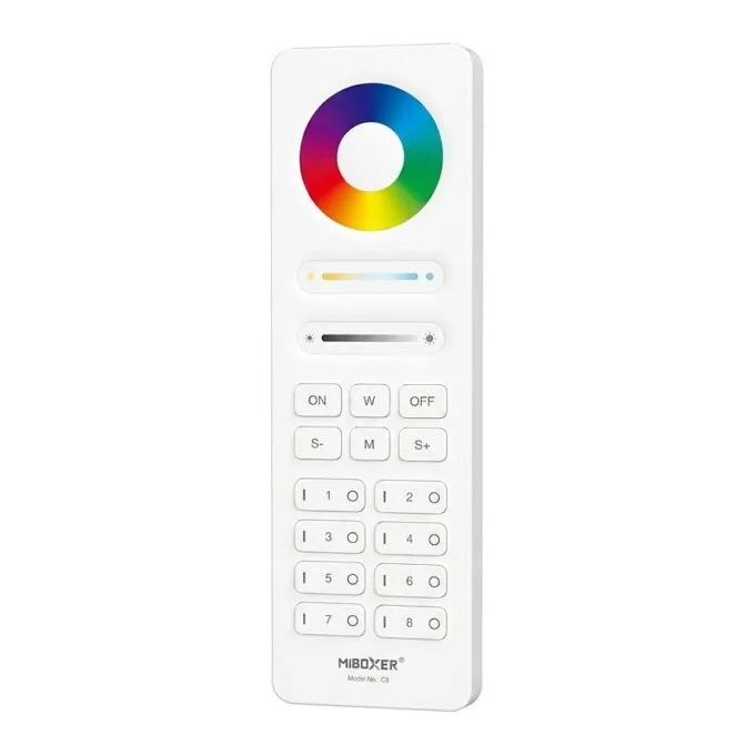 LED Fernbedienung 2,4GHz 8-Zonen-RGB+CCT (w) *Milight/Miboxer* — image 1