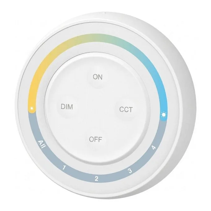 LED Fernbedienung Sunrise remote (w) dual white (CCT) 4 Zonen*Milight/Miboxer* — image 1