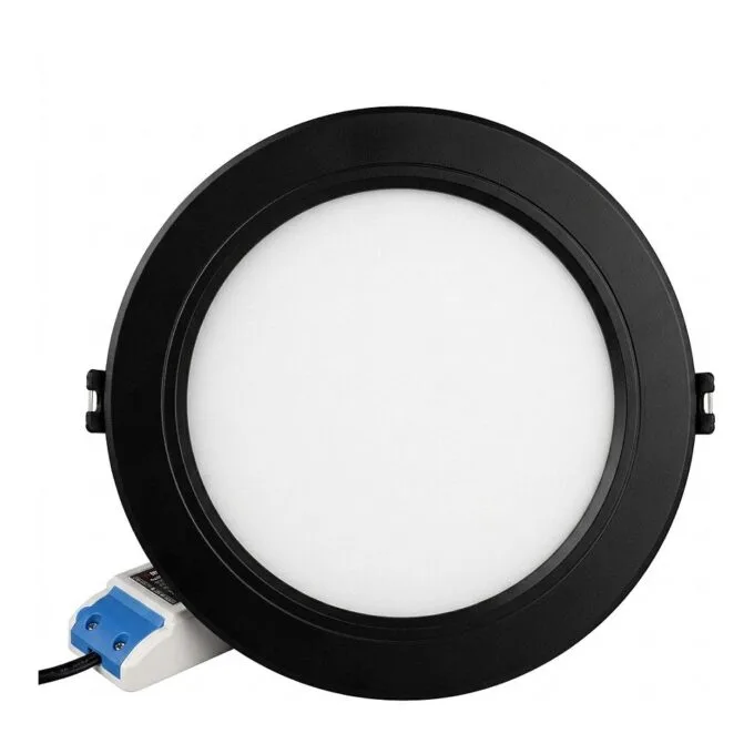 LED Panel Around 6W RGB-WW with radio and WLAN black *Milight/Miboxer * — image 1