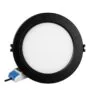 LED Panel Around 6W RGB-WW with radio and WLAN black *Milight/Miboxer *