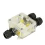 Synergy21 Outdoor cable connector IP68 Box 3 ports transparent