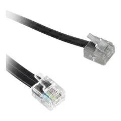 Synergy21 cable TK TAE adapter,flat,TAE-F -> RJ11/RJ12, bulkware,