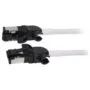 Synergy21 Patchkabel RJ45, CAT6A 500Mhz, 5m, weiss, S/FTP, slimline rund d=4,5mm, TPE/LSZH(Superflex), AWG28, mit CAT7 Rohk., drehbarer Stecker,